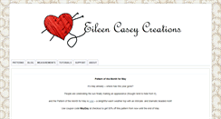 Desktop Screenshot of eileencaseycreations.com